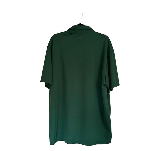 Men's Nike Dri-Fit Green Celtics Short Sleeve Polo XL Good Condition with Minor - Picture 2 of 5